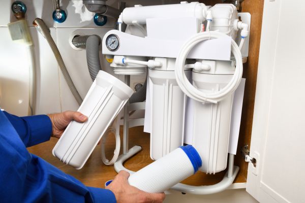 Water Filtration Installation in Monroe