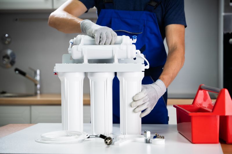 Reverse Osmosis System in Use